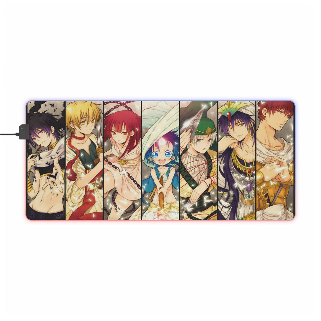 Magi: The Labyrinth Of Magic Japanese Desk Mat RGB LED Mouse Pad (Desk Mat)