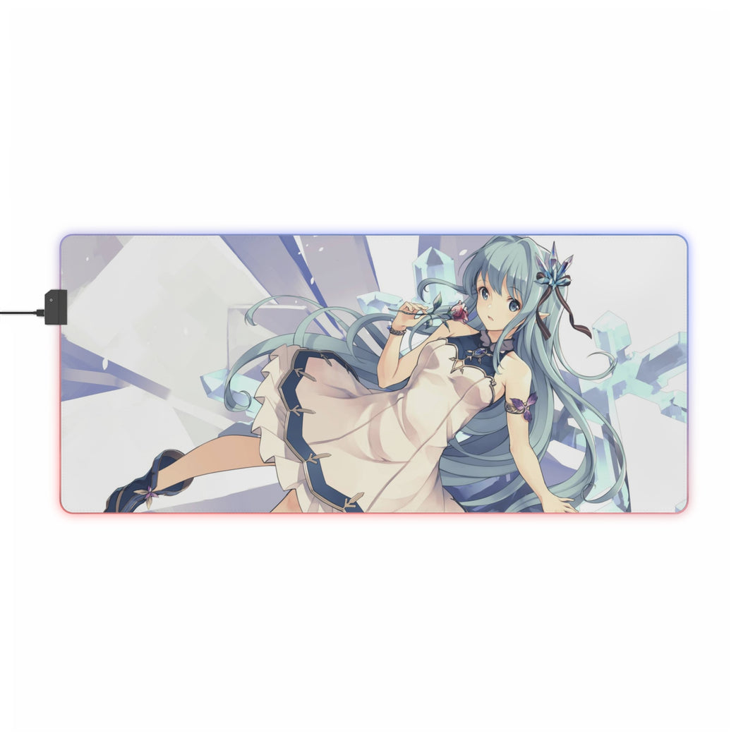 Granblue Fantasy Allie, Granblue Fantasy RGB LED Mouse Pad (Desk Mat)