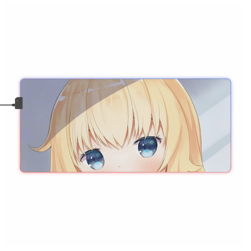 Gabriel DropOut Gabriel Tenma White RGB LED Mouse Pad (Desk Mat)