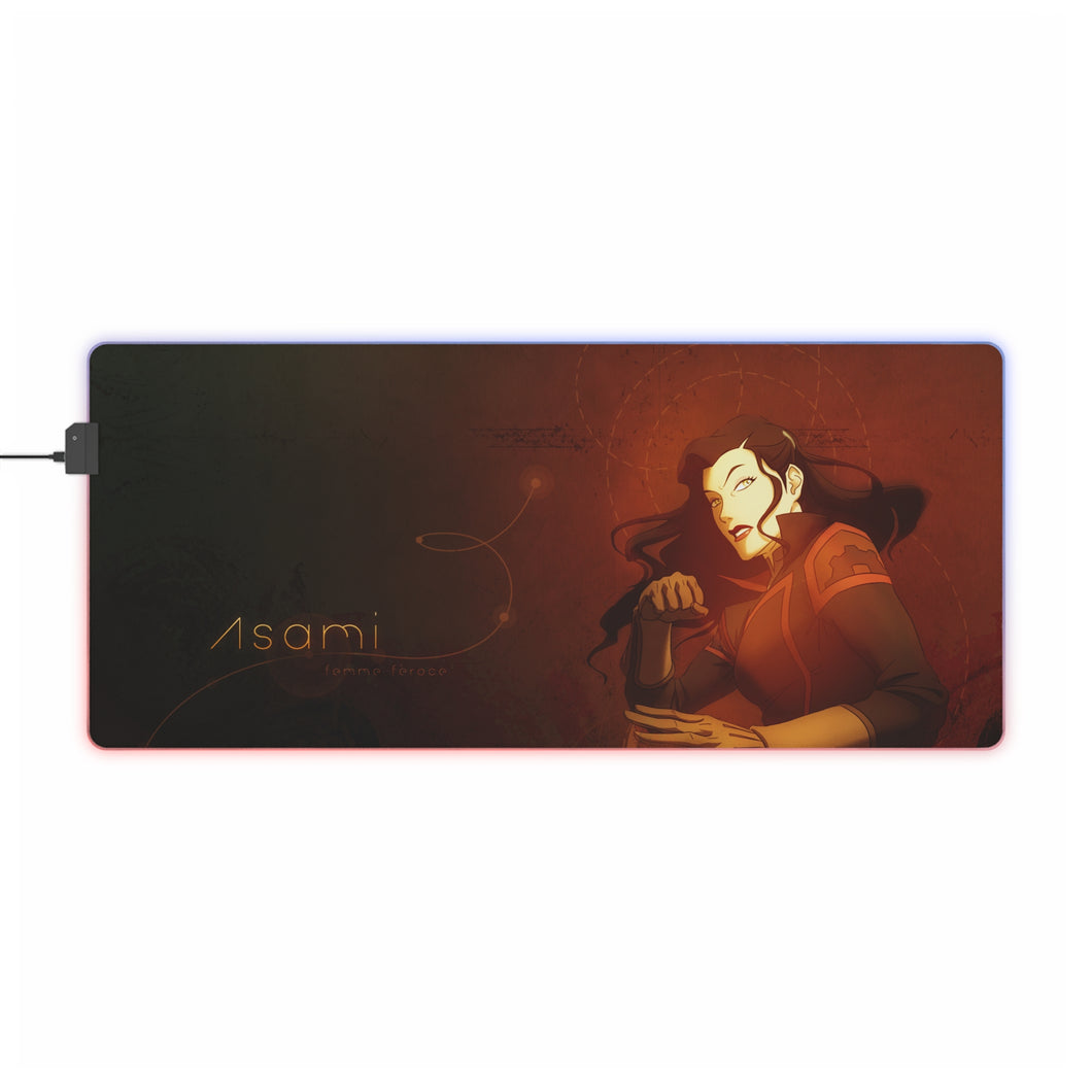 Tapis de souris LED RVB Avatar : La Légende de Korra (tapis de bureau)