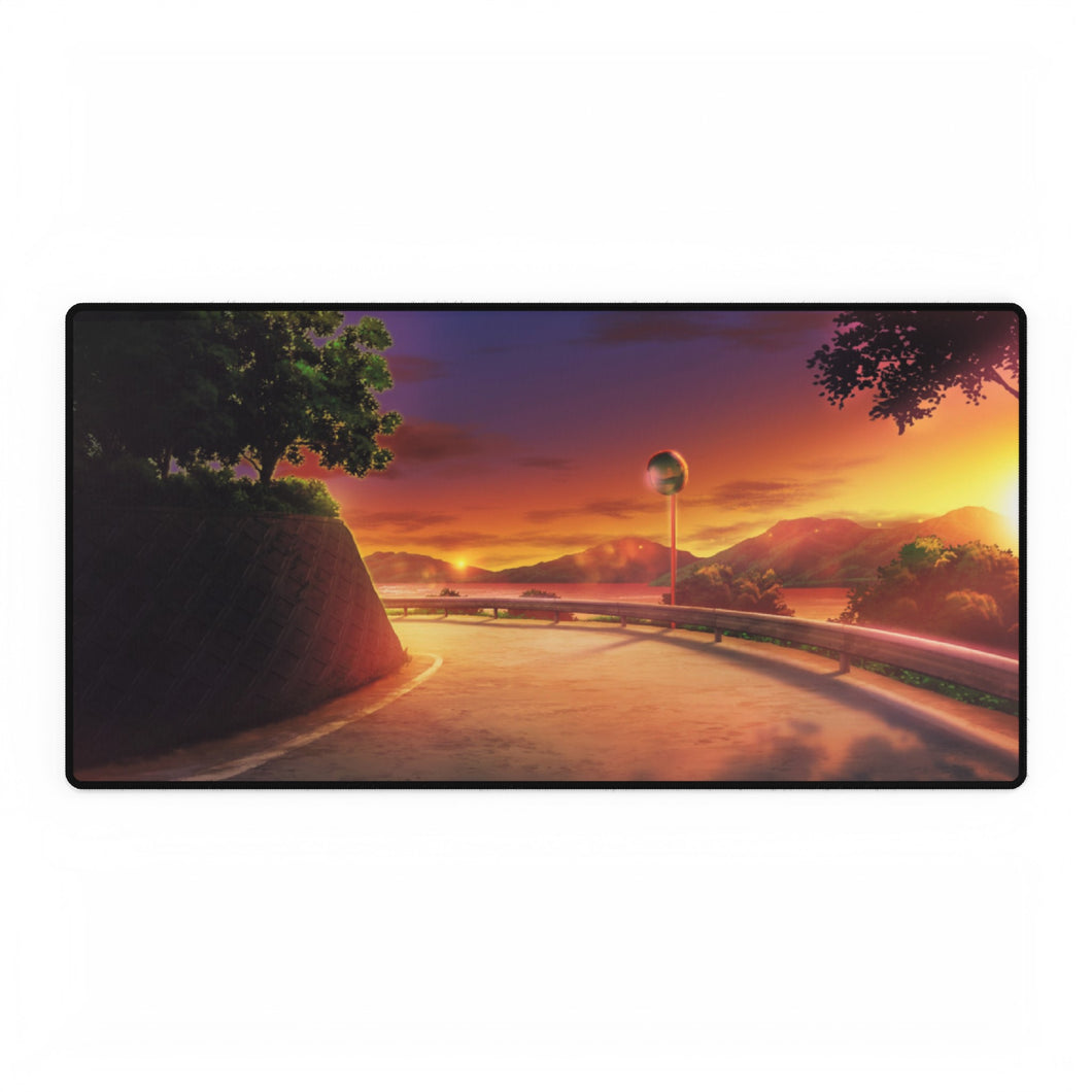 Tapis de souris Anime Road (tapis de bureau)