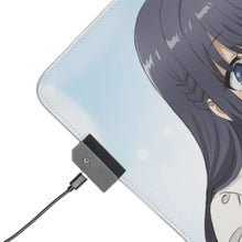 Charger l&#39;image dans la galerie, Tapis de souris LED RGB Rascal Does Not Dream of Bunny Girl Senpai (tapis de bureau)
