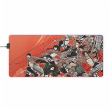 Load image into Gallery viewer, Anime Attack On Titan RGB LED Mouse Pad (Desk Mat)
