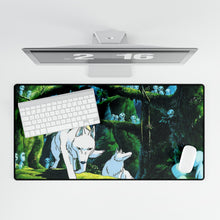 Charger l&#39;image dans la galerie, Tapis de souris (tapis de bureau) Anime Princesse Mononoke
