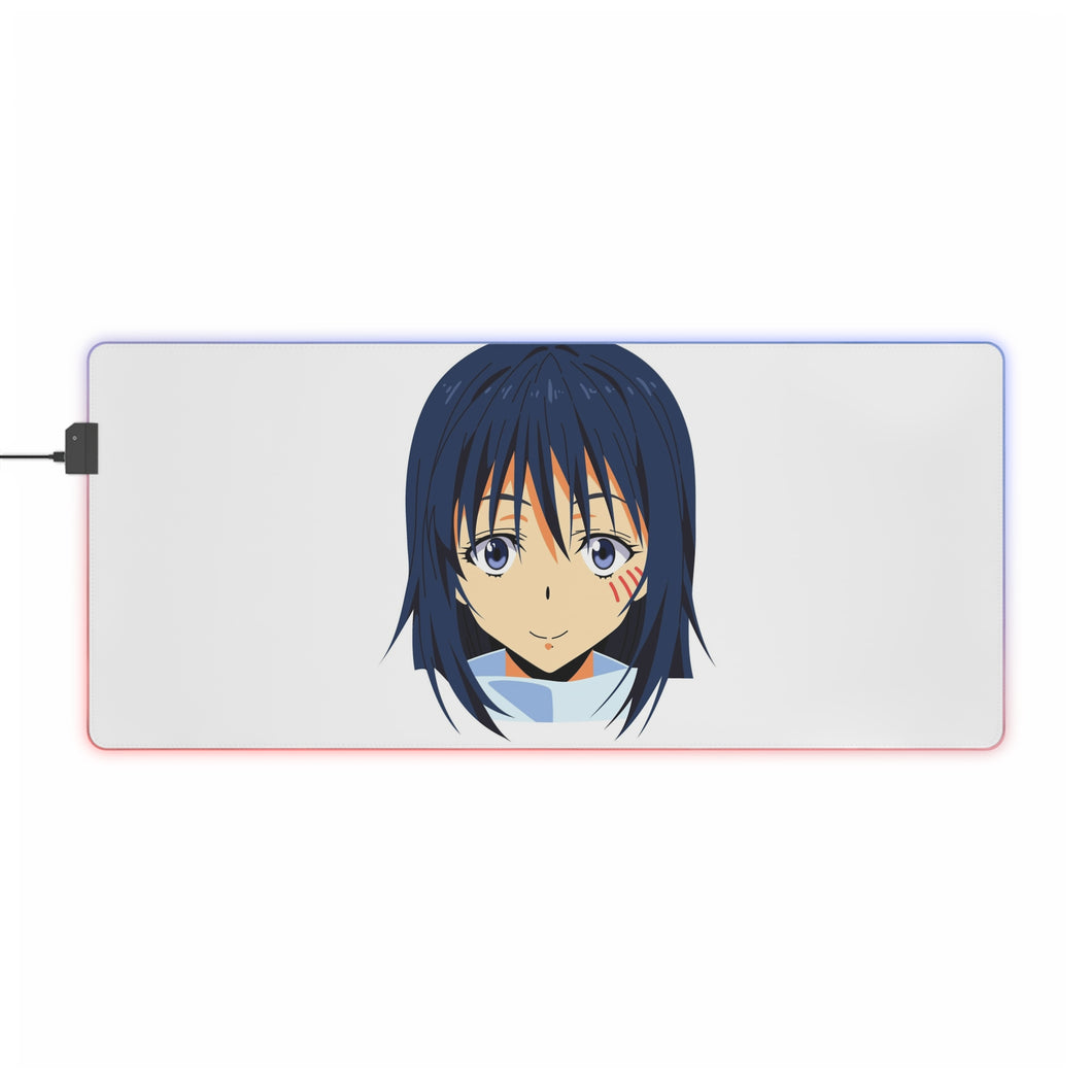 Shizue Izawa Face RGB LED Mouse Pad (Desk Mat)