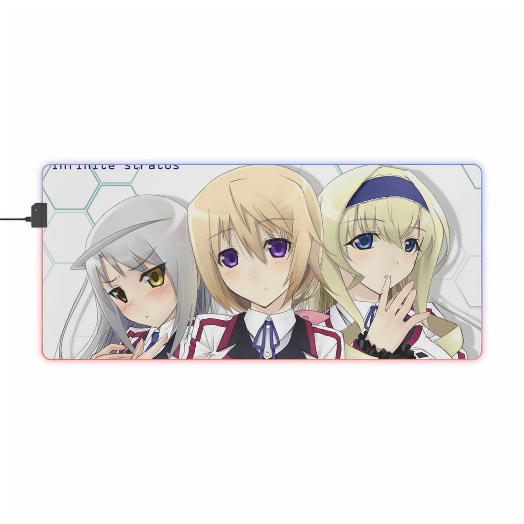 Tapis de souris LED RGB Infinite Stratos (tapis de bureau)