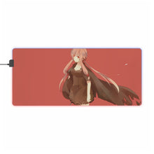 Charger l&#39;image dans la galerie, Tapis de souris LED RVB Mirai Nikki Yuno Gasai (tapis de bureau)
