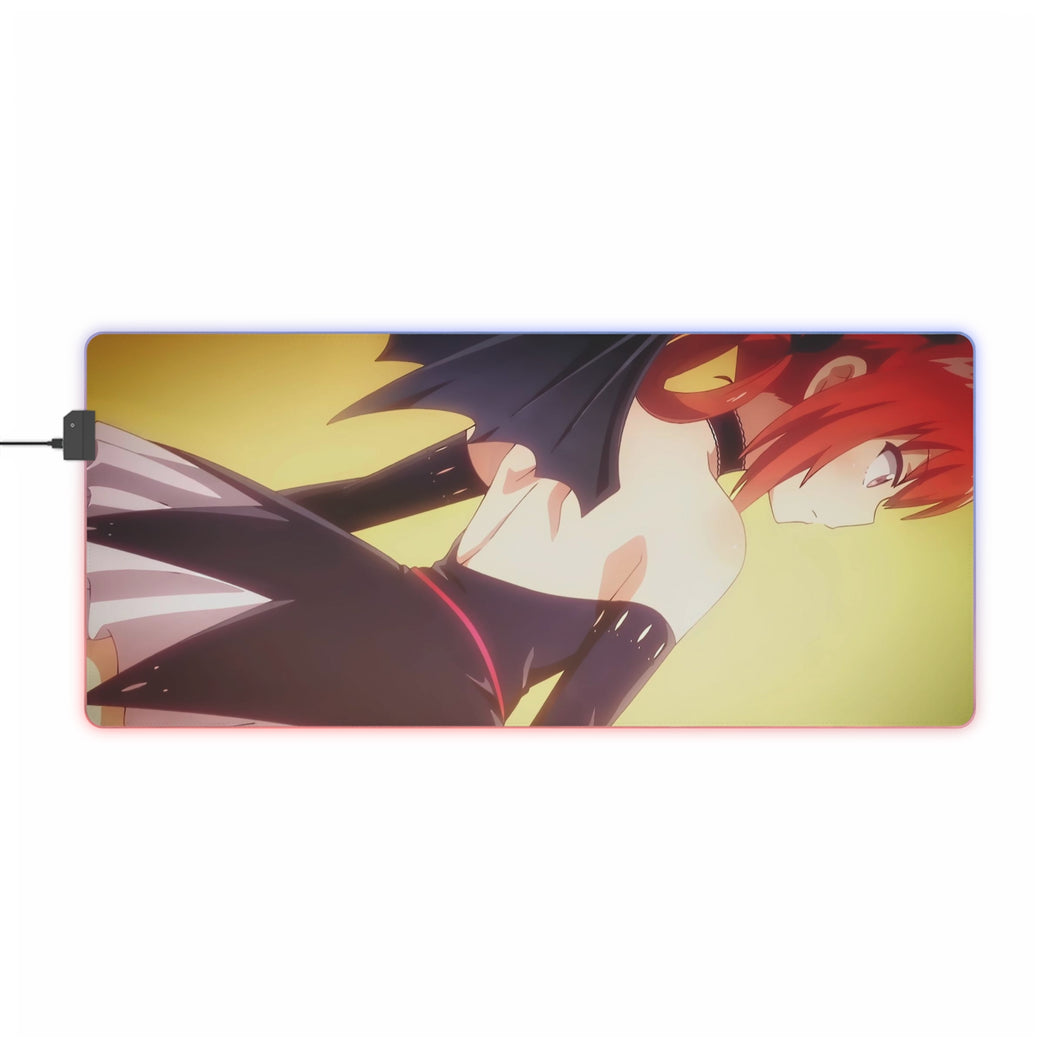 Gabriel DropOut Satanichia Kurumizawa Mcdowell RGB LED Mouse Pad (Desk Mat)