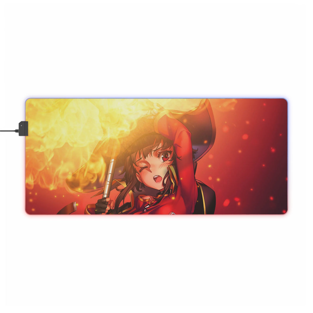 Megumin RGB LED Mouse Pad (Desk Mat)