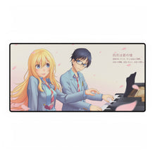 Load image into Gallery viewer, Anime Your Lie in Aprilr Mouse Pad (Desk Mat)
