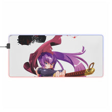 Cargar imagen en el visor de la galería, Highschool Of The Dead RGB LED Mouse Pad (Desk Mat)
