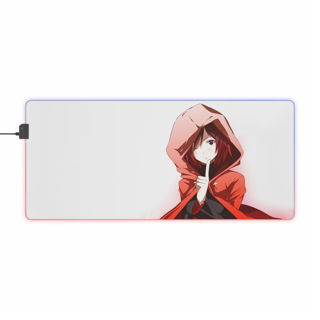 Tapis de souris LED RGB Anime RWBY (tapis de bureau)