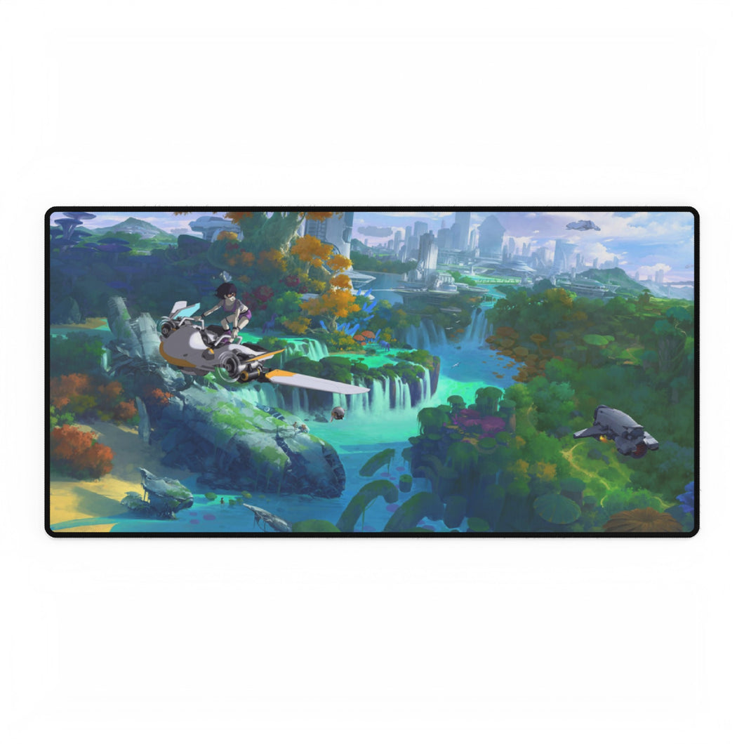 Anime Sci Fi Mouse Pad (Desk Mat)