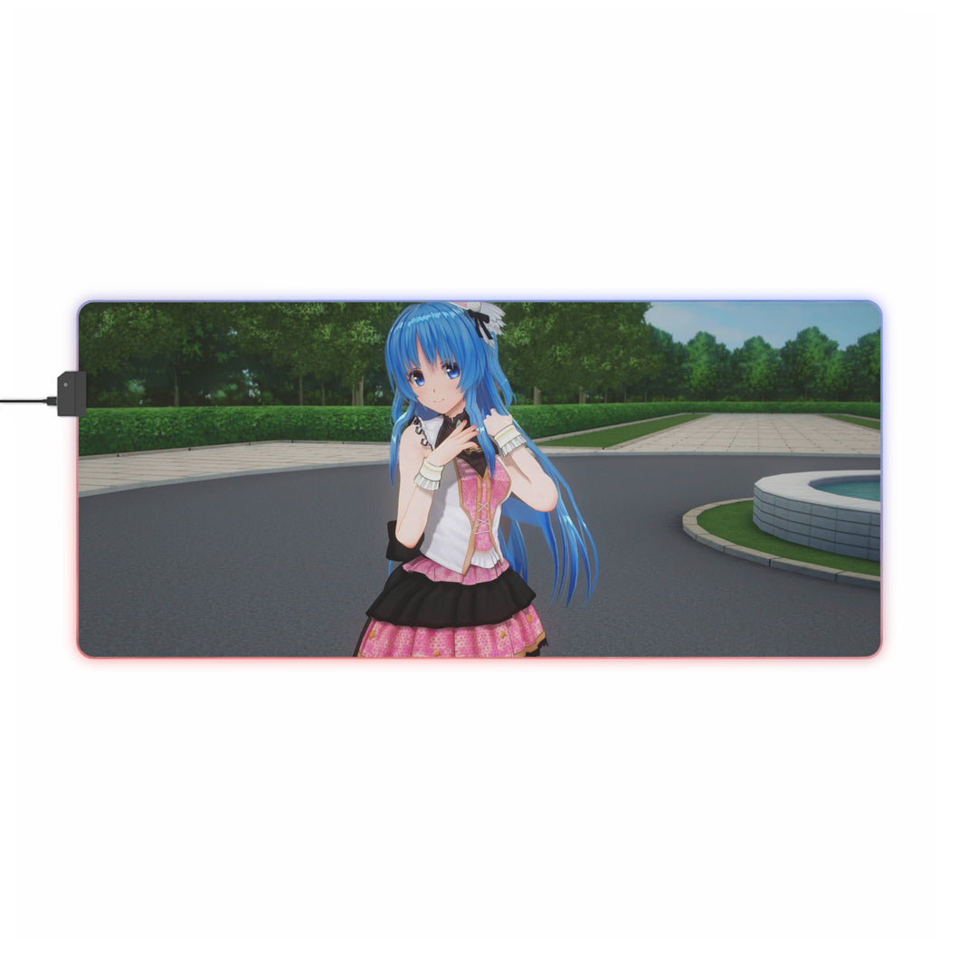 Tapis de souris LED RVB Sukasuka (tapis de bureau)