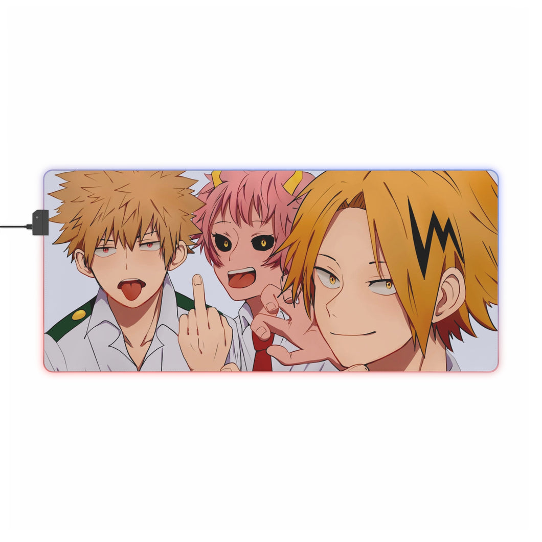 My Hero Academia Katsuki Bakugou RGB LED Mouse Pad (Desk Mat)