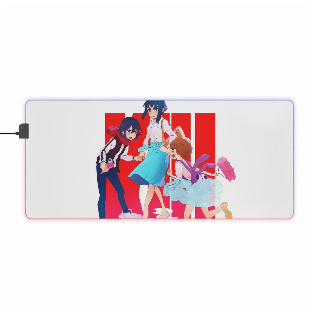 Tapis de souris LED RVB Anime Kill La Kill (tapis de bureau)