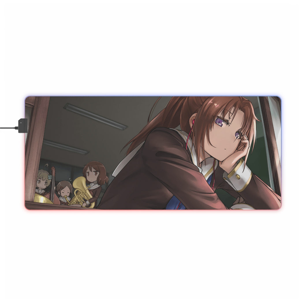 Sound! Euphonium Kumiko Oumae, Reina Kousaka, Hazuki Katou, Natsuki Nakagawa RGB LED Mouse Pad (Desk Mat)