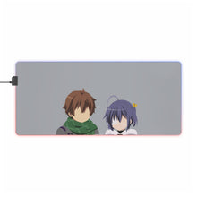 Load image into Gallery viewer, Love, Chunibyo &amp; Other Delusions Rikka Takanashi RGB LED Mouse Pad (Desk Mat)
