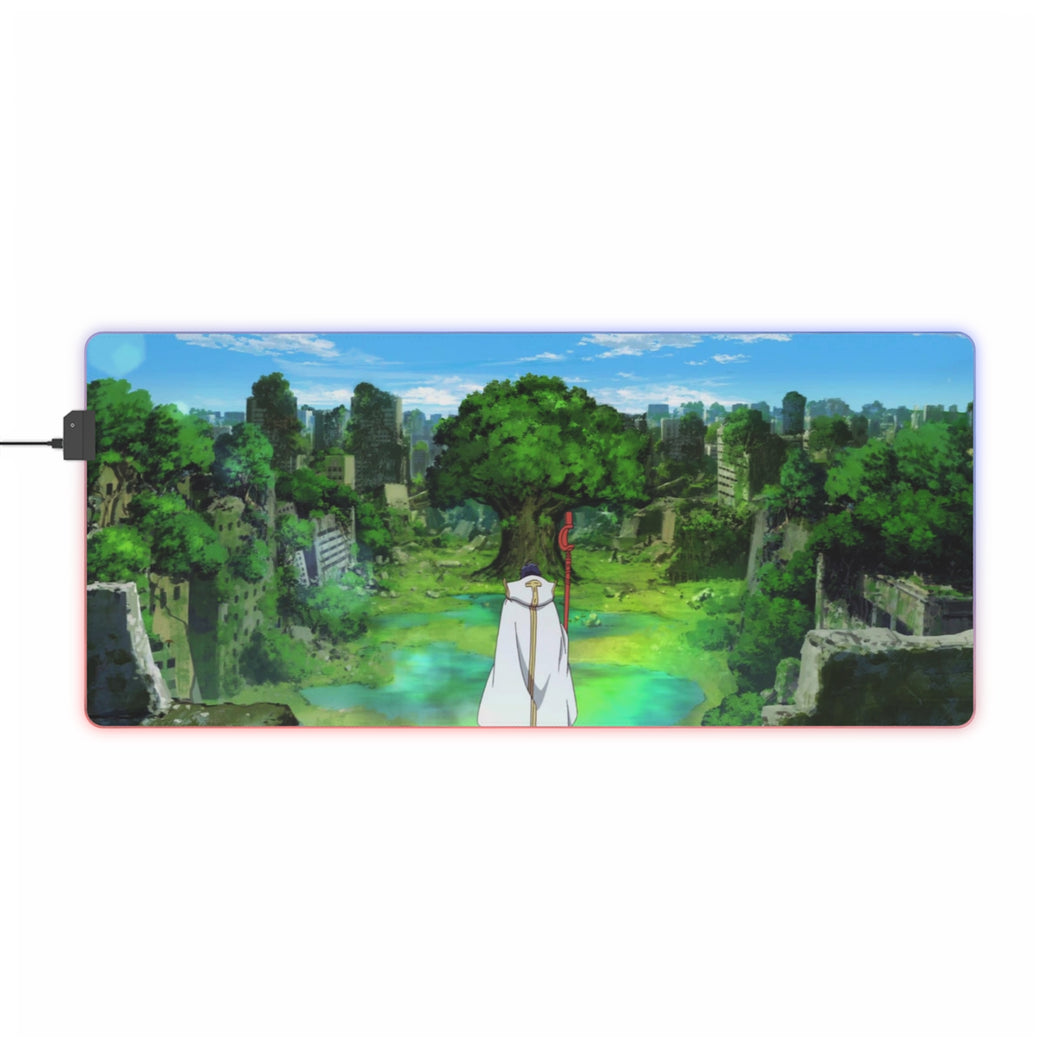 Tapis de souris LED RVB Log Horizon Shiroe (tapis de bureau)