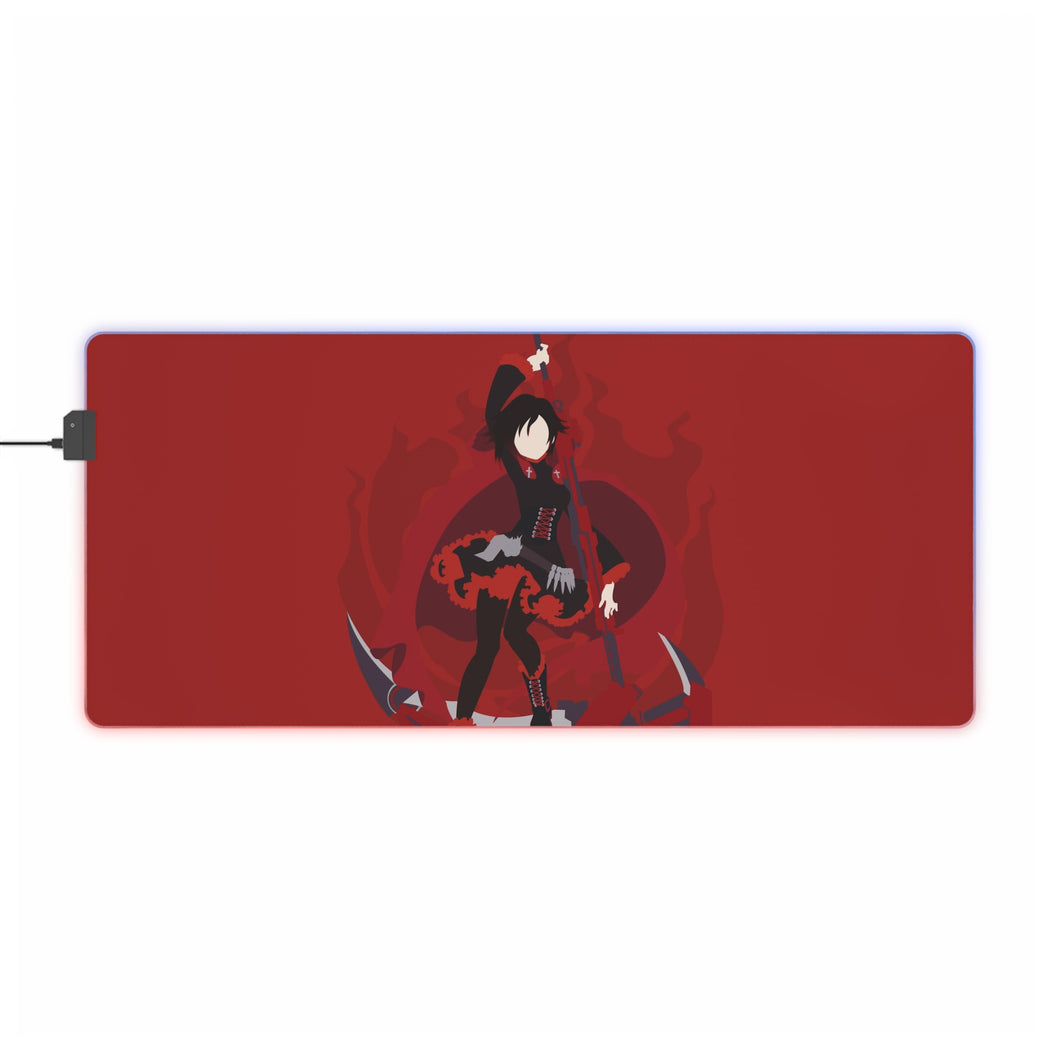 Tapis de souris LED RGB Anime RWBY (tapis de bureau)