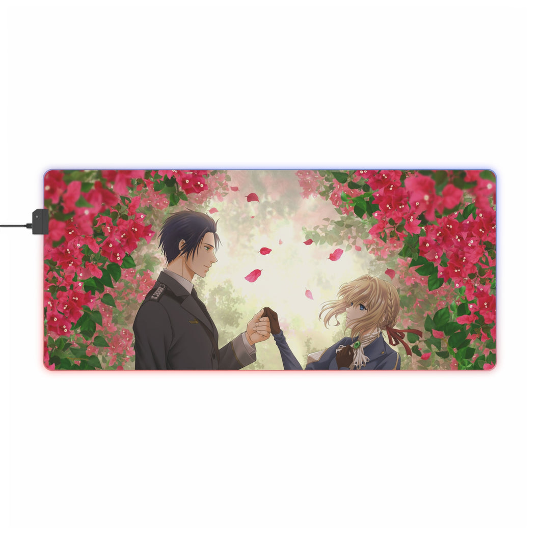 Gilbert Bougainvillea RGB LED Mouse Pad (Desk Mat)