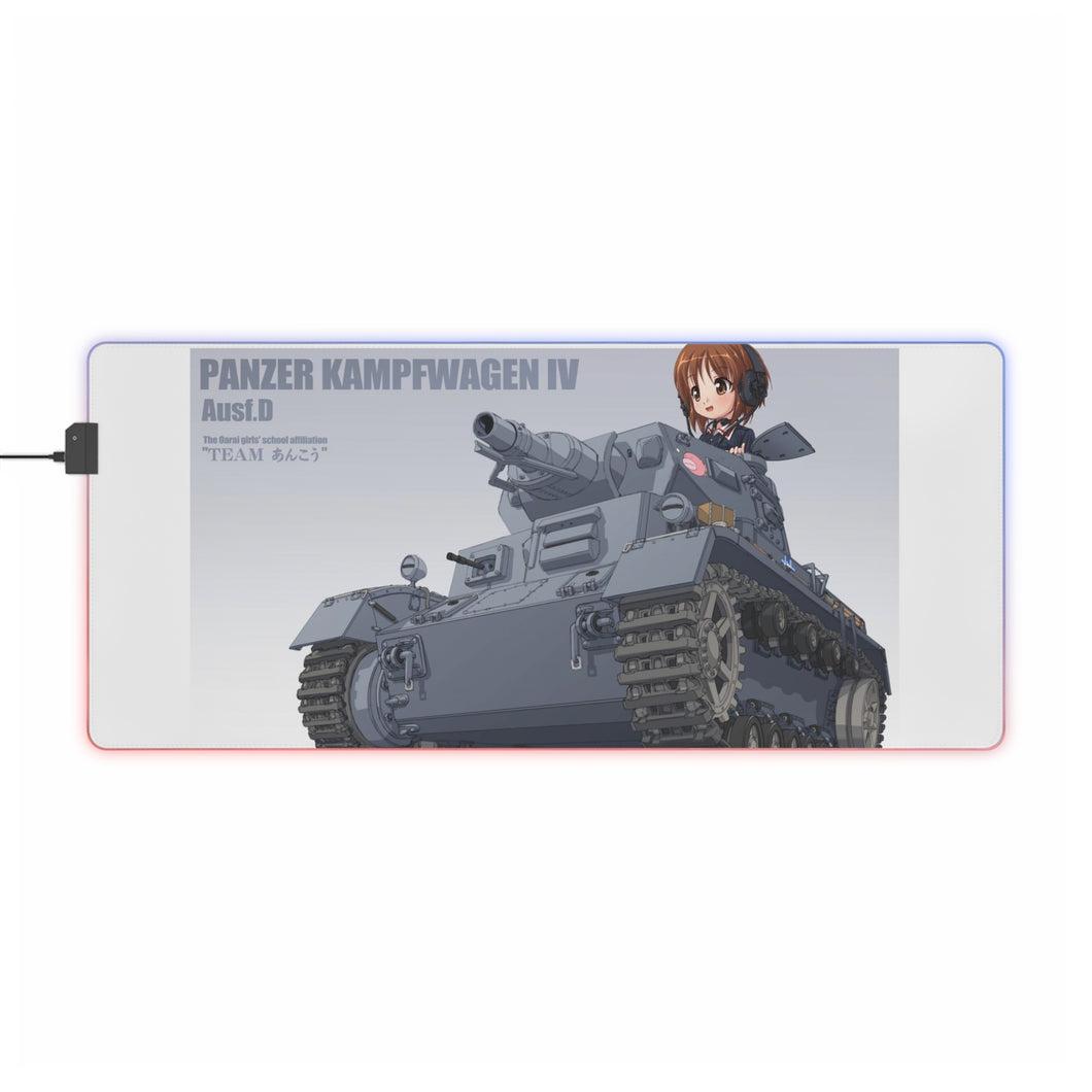 Girls und Panzer RGB LED Mouse Pad (Desk Mat)