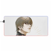 Charger l&#39;image dans la galerie, Tapis de souris LED RGB Death Note Light Yagami (tapis de bureau)
