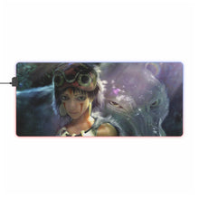 Cargar imagen en el visor de la galería, Girl and Her Protector RGB LED Mouse Pad (Desk Mat)
