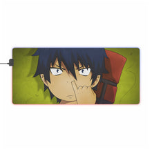 Cargar imagen en el visor de la galería, Blue Exorcist RGB LED Mouse Pad (Desk Mat)
