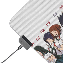 Cargar imagen en el visor de la galería, My Hero Academia Izuku Midoriya, Katsuki Bakugou, Tenya Iida, Shouta Aizawa, Tsuyu Asui RGB LED Mouse Pad (Desk Mat)
