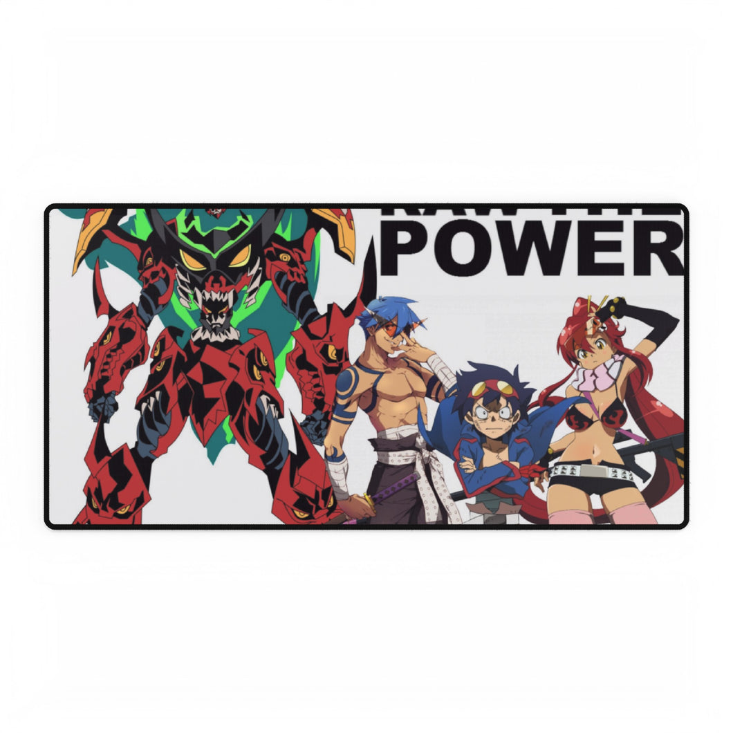 Raw Raw Fight The Power Mouse Pad (Desk Mat)