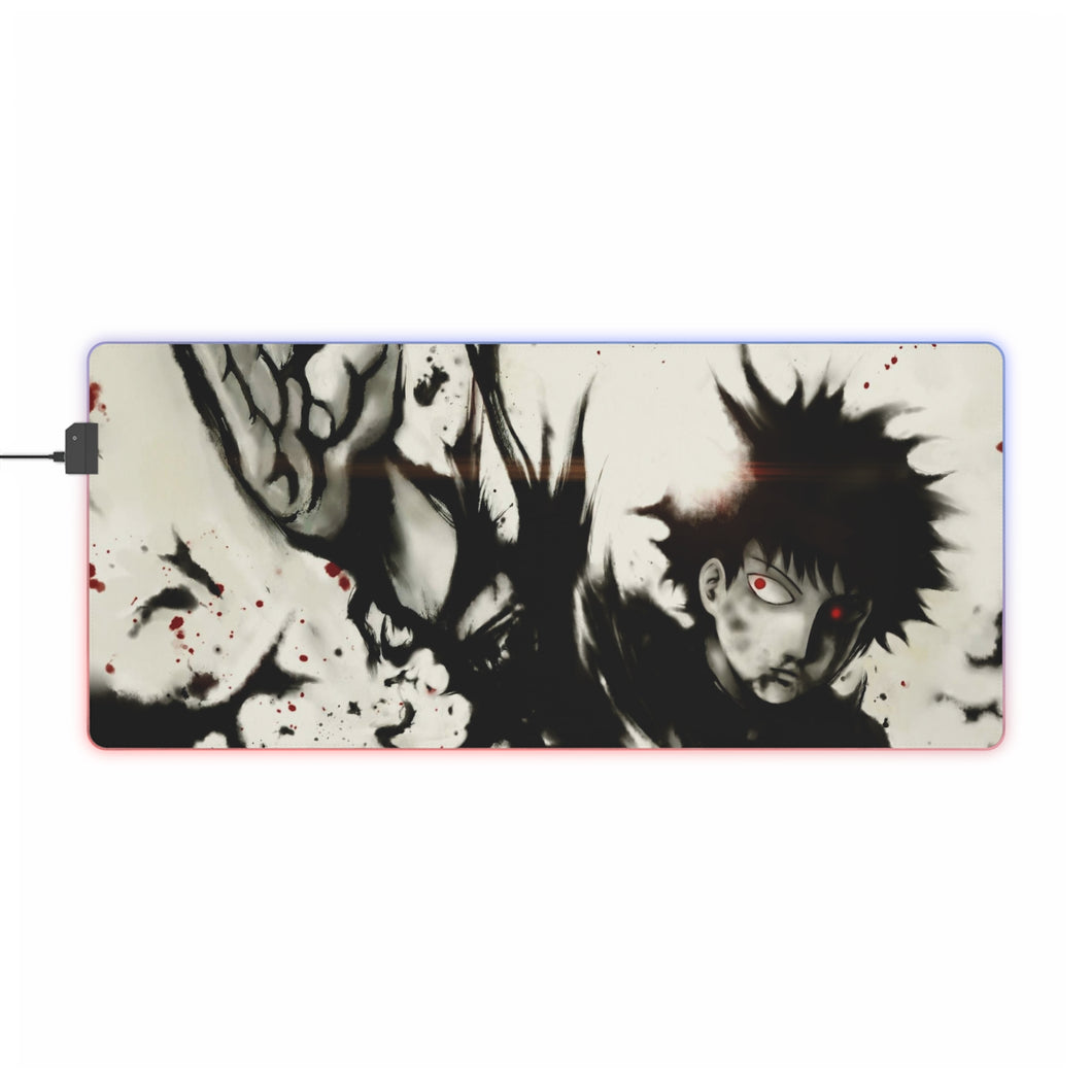 Tapis de souris LED RGB Mob Psycho 100 Shigeo Kageyama (tapis de bureau)