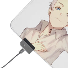 Charger l&#39;image dans la galerie, Tapis de souris LED RVB Ray, Norman, Emma de The Promised Neverland (tapis de bureau)
