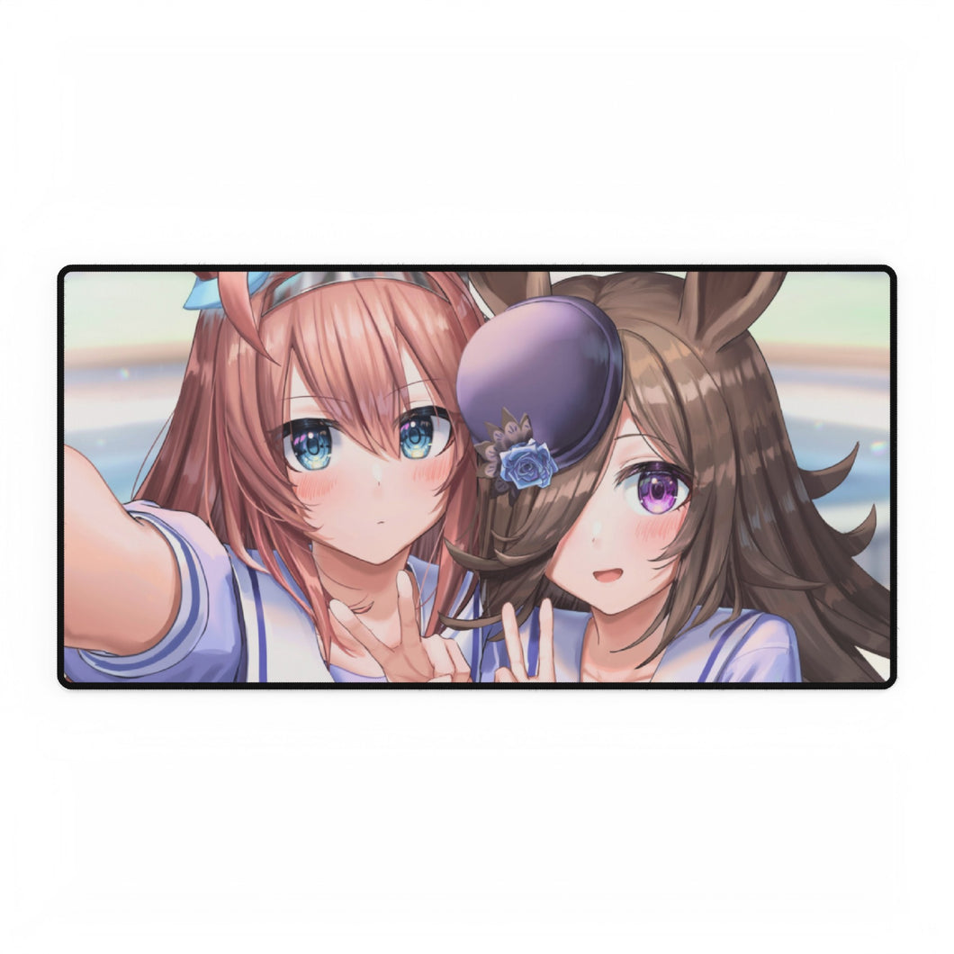 Tapis de souris (tapis de bureau) Anime Uma Musume : Pretty Der