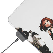 Cargar imagen en el visor de la galería, My Hero Academia Izuku Midoriya, Katsuki Bakugou, Tenya Iida, Tsuyu Asui RGB LED Mouse Pad (alfombra de escritorio)
