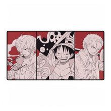 Charger l&#39;image dans la galerie, Film One Piece : Tapis de souris rouge (tapis de bureau)
