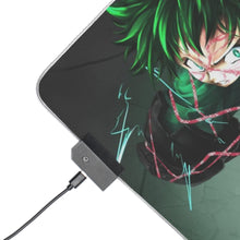 Load image into Gallery viewer, My Hero Academia Izuku Midoriya RGB LED Mouse Pad (Desk Mat)
