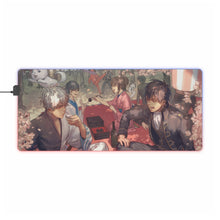 Load image into Gallery viewer, Gintama Gintoki Sakata, Kagura, Shimura Shinpachi, Toushirou Hijikata, Okita Sougo RGB LED Mouse Pad (Desk Mat)
