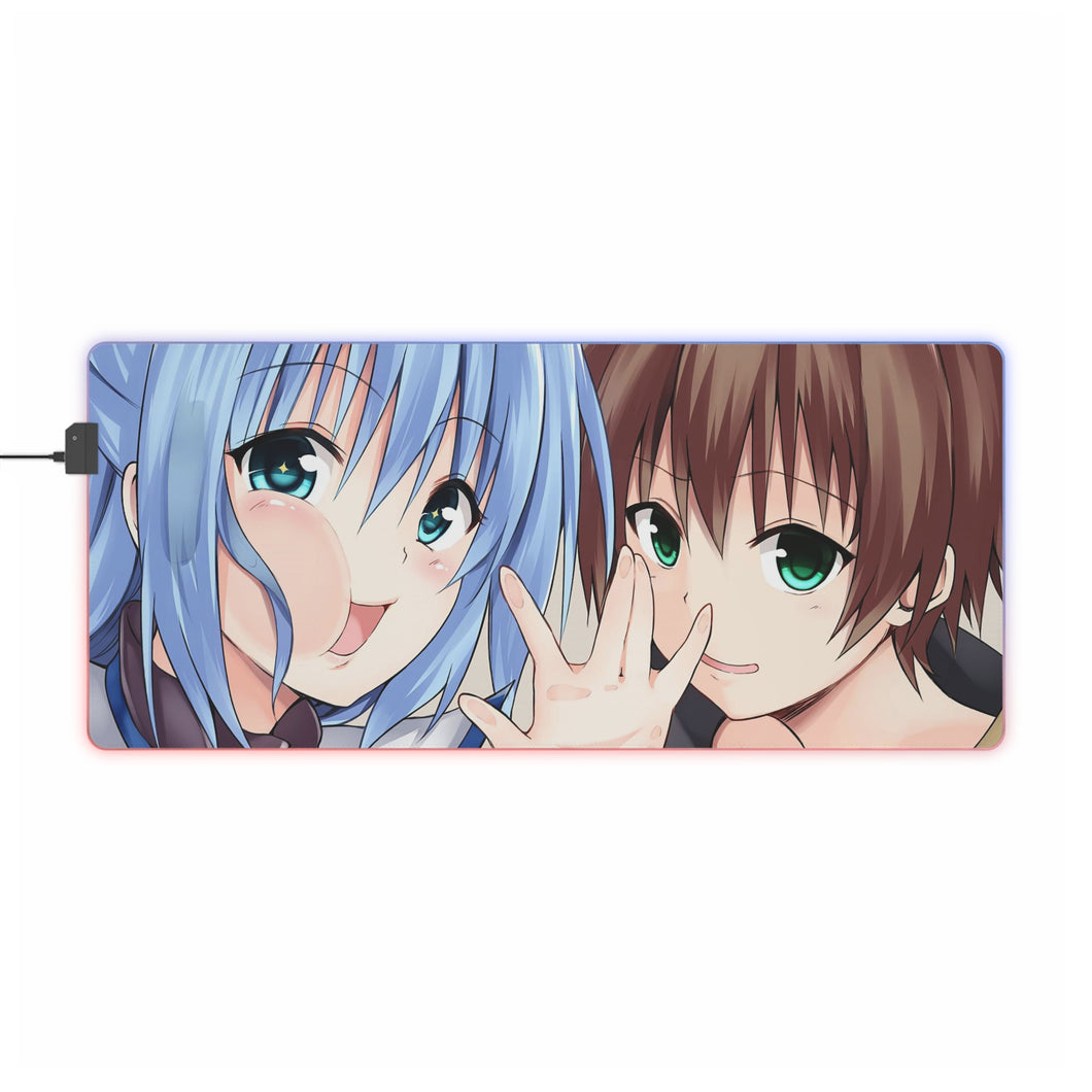 KonoSuba - God’s blessing on this wonderful world!! RGB LED Mouse Pad (Desk Mat)