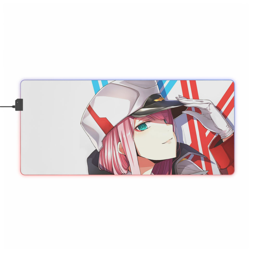 Zero Two RGB LED Mouse Pad (Desk Mat)