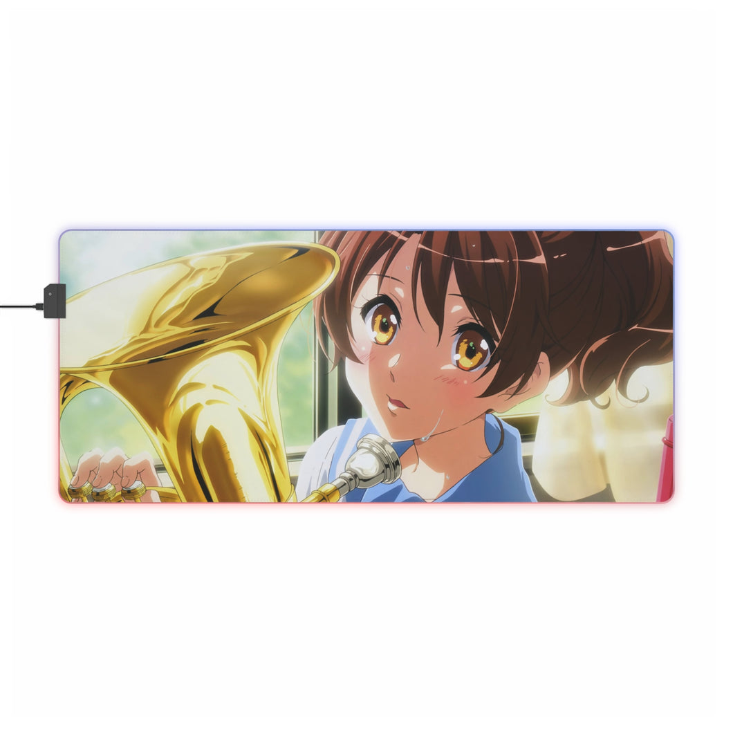 Sound! Euphonium Kumiko Oumae RGB LED Mouse Pad (Desk Mat)