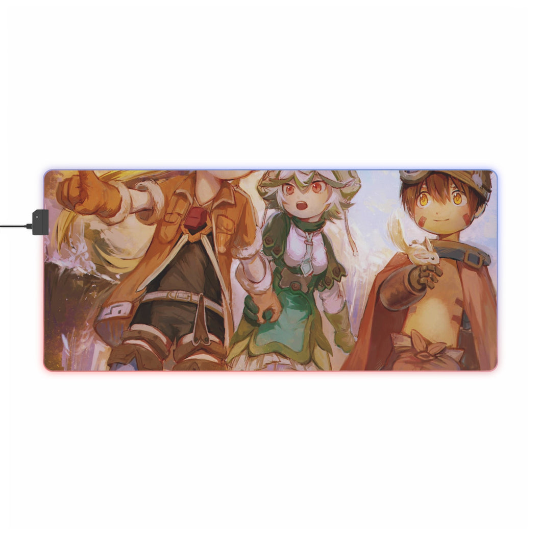 Anime Made In Abyss RGB LED Mouse Pad (Desk Mat)