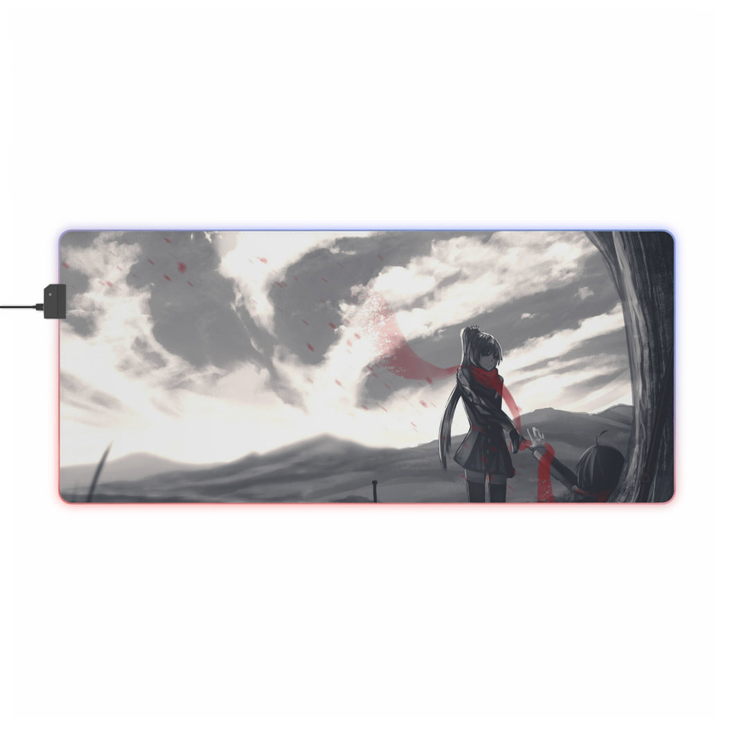 Tapis de souris LED RGB Anime RWBY (tapis de bureau)