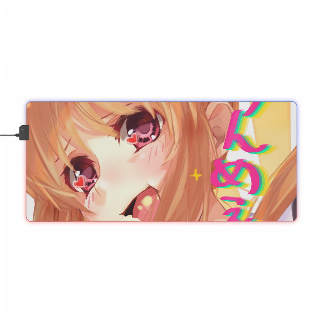 Aho Girl RGB LED Mouse Pad (Desk Mat)