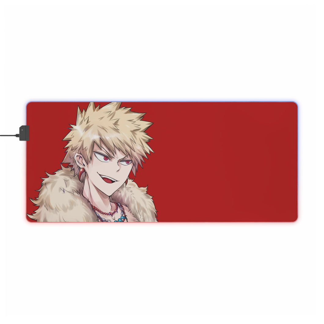 My Hero Academia Katsuki Bakugou RGB LED Mouse Pad (Desk Mat)