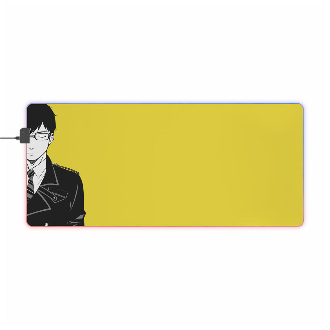 Blue Exorcist Yukio Okumura RGB LED Mouse Pad (Desk Mat)