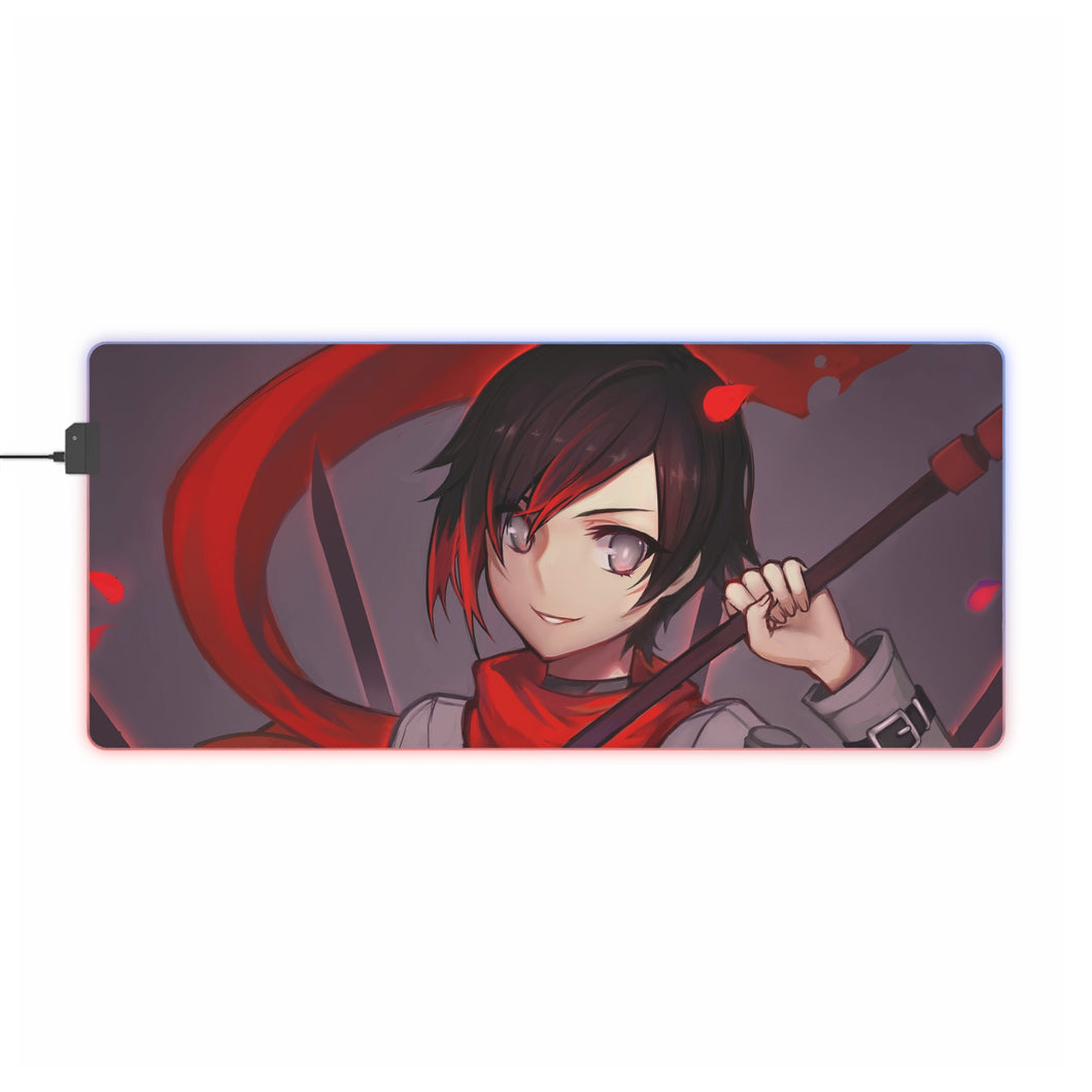 Tapis de souris LED RGB Anime RWBY (tapis de bureau)