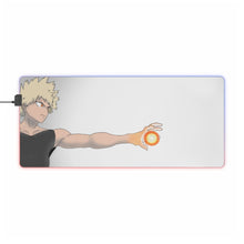 Cargar imagen en el visor de la galería, My Hero Academia Katsuki Bakugou RGB LED Mouse Pad (Desk Mat)
