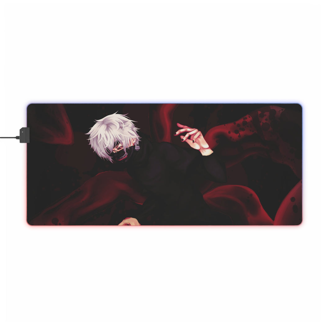 Tokyo Ghoul Ken Kaneki RGB LED Mouse Pad (Desk Mat)