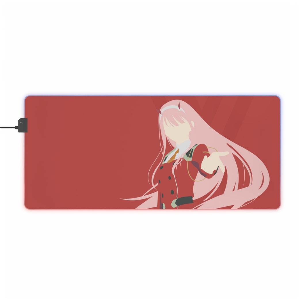 Darling In The FranXX RGB LED Mouse Pad (Desk Mat)